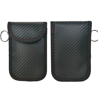 

1Pc Signal Blocker Car Key Case Cage Keyless Blocking Bag