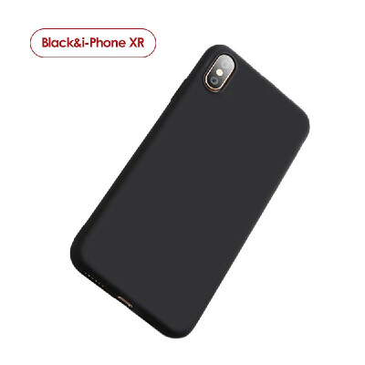 

Pure Color Phone Cover TPU Soft Phone Protection For i-phone XRXSMAX