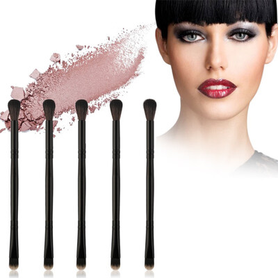 

Eye Makeup Brushes Cosmetic Set Foundation Tools Eye Shadow Eyeliner Eyebrow Lip Beauty Brush Kit 5 Piecesset