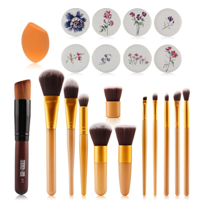 

New Professional Style Contour Foundation Brush Shape Cream Makeup Brushes Loose Powder Brush Multifunctional Make Up Brushes