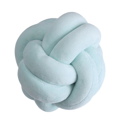 

Nordic Style Cartoon Velvet Knot Ball Cushion Pillow Baby Calm Sleep Dolls Stuffed Toys Kid Adult Decor Bed Room