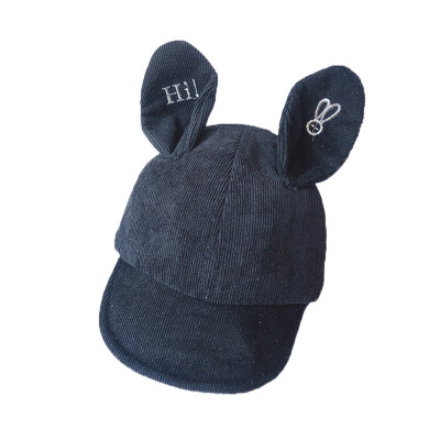 

Boys Girls Children Caps Hats Child Adjustable Sun Protection Rabbit Ear Design Pattern Casual Visors Hats