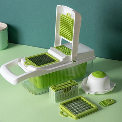 

Household Vegetables Artifact Slicer Kitchen Multi-Purpose Potato Wire Household Non-slip Sliced ​​Cutting Machine Grater
