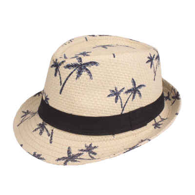 

2018 Summer straw Sun hat kids Beach Sun hat Trilby panama Hat handwork for boy girl Children 4 colour