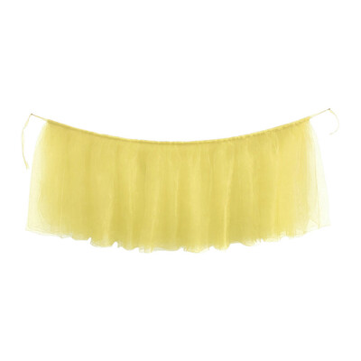 

Toponeto Table Skirt Cover 39Inch Birthday Wedding Festive Party Decor Table Cloth 1PCS