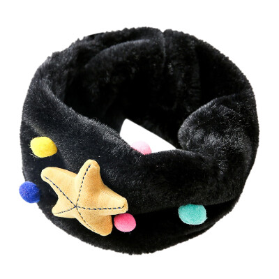 

Winter Baby Boys Girls Scarf Warmer Star Pattern Scarf Infant Thicken Collar Scarves Toddler Neckerchiefs Toddler Scarves