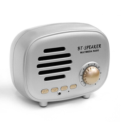 Q108 Retro Bluetooth Speaker Bluetooth 41 Multimedia Radio Mini Portable Sound Box Support FM Radio U disk TF Card Handsfree