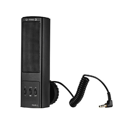 

K&F CONCEPT S5 Stereo Video Microphone On-Camera Condenser Mic 35mm Plug for Canon Nikon Sony DSLR Interview Sound Recording