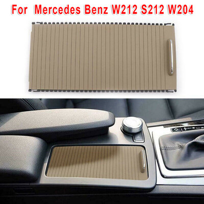 

Car Center Console Storage Box Decor Trim Cover For Mercedes-Benz W212 S212 W204