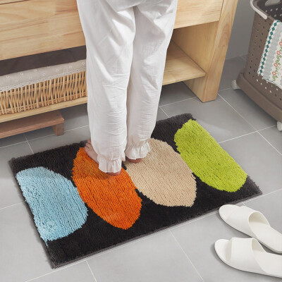 

Toponeto Super Absorbent Bath Mat Thick Anti-slip Kitchen Bathroom Floor Rug Doorway Pad