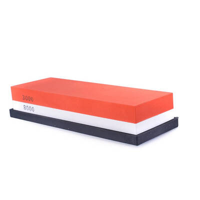 

White Corundum Double-sides 30008000 Kicthen Cutter Sharpener Stone Grind Abrasive Stone