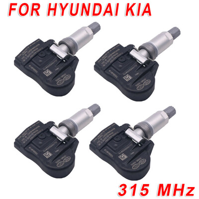

52933-2M000 SET OF 4 TIRE PRESSURE SENSOR TPMS FOR HYUNDAI KIA 315 MHz