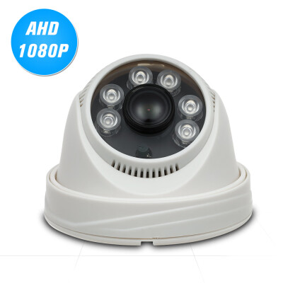 

1080P AHD Dome CCTV Camera 20MP 18mm 6pcs Array IR Lamps Night Vision IR-CUT Indoor Home Security NTSC System