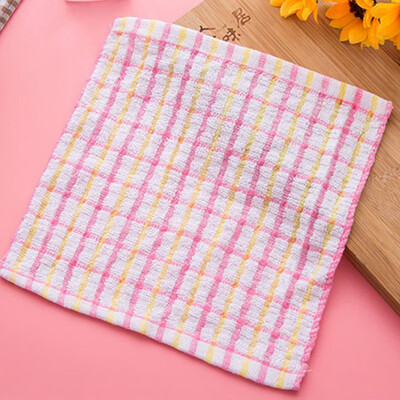 

Household Striped Towel Kitchen Dish Cloth Absorbent Cloth Cotton Terry Tea Towel