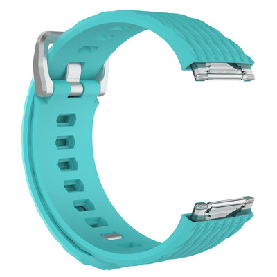 

〖Follure〗Soft Silicone Replacement Sport Strap Watchband For Fitbit Ionic Smart Watch BK