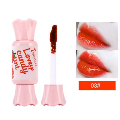 

6 Color New Candy Taste Fruity Liquid Sexy Red Lip Tint Waterproof Moisturizer Lip Gloss Matte Long Lasting Lipstick Makeup