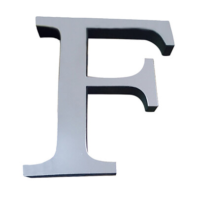

Siaonvr 26 Letters DIY 3D Mirror Acrylic Wall Sticker Decals Home Decor Wall Art Mural