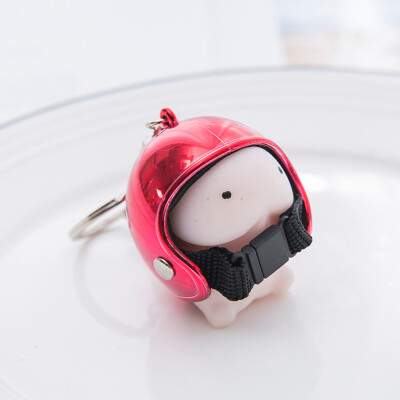 

Tailored Dingding Toy Helmet Cute Keychain Squeeze Stress Reliever Prank Toy BU