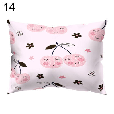 

Cute Cherry Printed Rectangle Throw Pillow Case Cushion Cover Home Car Decor