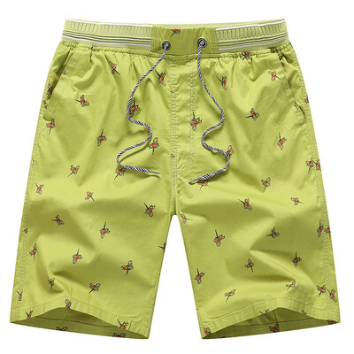 

Tailored Mens Summer Fashion Printing Casual Loose Belt Drawstring Beach Shorts Pants