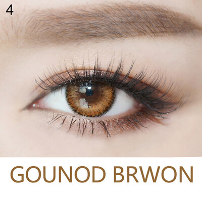 

1 Pair Colored Cosmetic Contact Lenses 0 Degree Party Women Eye Makeup Eyewear
