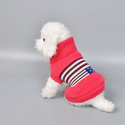 

Pet Dog Clothes Four-legs Sweater Small Dog Sweaters Coats Cotton Puppy Clothing Outfit Winter Warm for Chihuahua Wave Soft