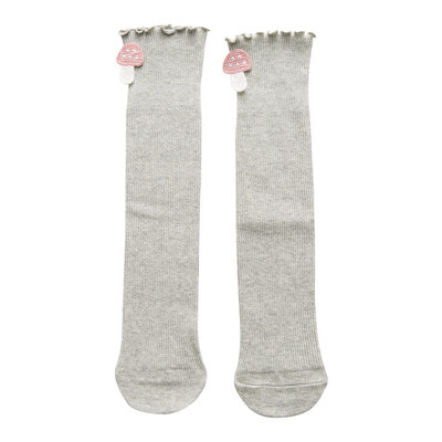 

Baby Girls Casual Knee High Socks Tube Ruffled Flower Design Infants Toddlers Stockings