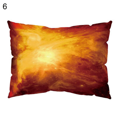 

Colorful Pigment Print Pillow Case Cushion Cover Removable Sofa Bed Cafe Decor