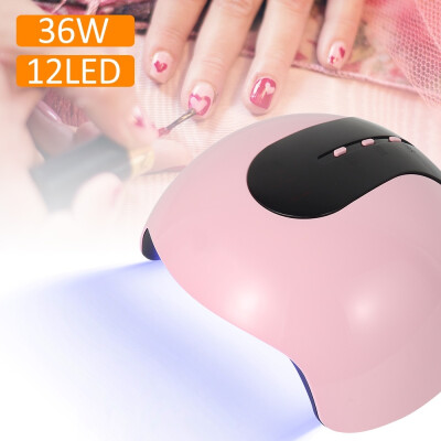 

36W Nail Dryer Light LED Smart Sensor Timing Gel Polishing Curing Manicure