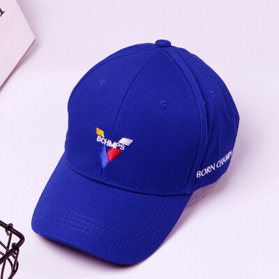 

Korean Spring&Autumn Sunscreen Letter Embroidered Sunshade Duck Tongue Baseball Cap for Men&Women