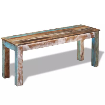 

Bench Solid Reclaimed Wood 433"x138"x177