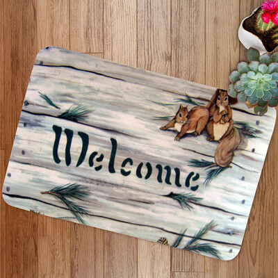 

Gobestart Popular Door Room Floor Mat Indoor Carpets Rag Bathmat Home Decor 40X60cm