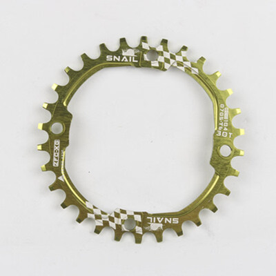 

Outdoor Sports MTB Bike Chainring Crank 104BCD Round 30T Circle Crankset Plate