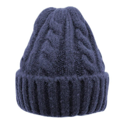 

Baby hats Newborn Autumn Winner Cute Winter Kids Baby Hats Knitted Wool Hemming Hat Wholesale And Drop Shipping