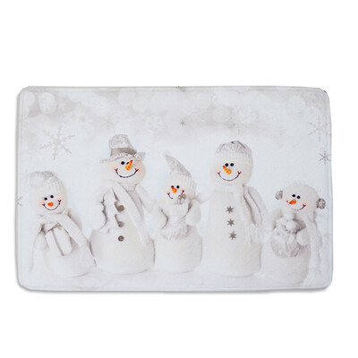 

Toponeto Christmas Floor Entrance Door Bathroom Mat Indoor Bathtub Carpet Doormats Decor