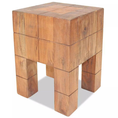 

Stool Solid Reclaimed Wood 11"x11"x157