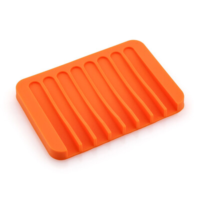 

Creative Silicone Soap Frame Silicone Soap Box Bathroom Soap Dish Jewelry Holder