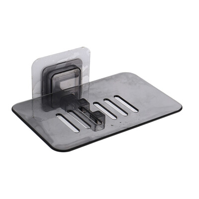 

Soap Dishes Drain Sponge Holder Bathroom Organizer Wall Mounted Storage Rack Soap Box Kitchen Hanging Shelf Rack