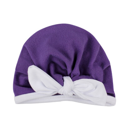 

Newborn Baby Girl Boy Soft Cute Rabbit Ears Turban Knot Hospital Hats Toddler Solid Caps Headwear 03T