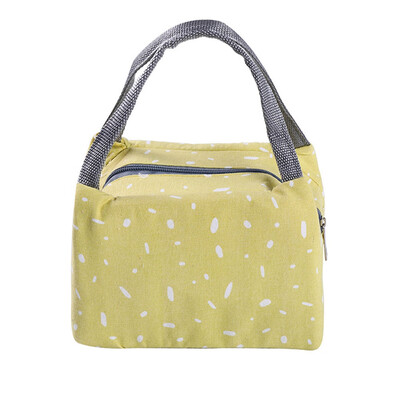 

Cute Insulated Oxford Cloth Bag Tote Bag Thermal Cooler Food Lunch Bags For Women Kids Men