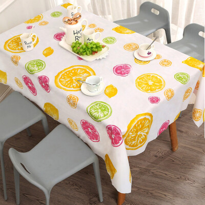 

Toponeto Waterproof&Oil Proof Table Cloth For Kitchen Decorative Dining Table Cover