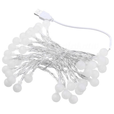 

UpperX 2M 20 LED USB Ball Design LED Light String Festival Atmosphere Bulb String Lamp