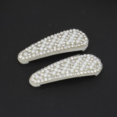 

Girls Cute Hair Clips With Pearl Rhinestone Design Hair Pin Children Hairpin Princess Hair Accessories