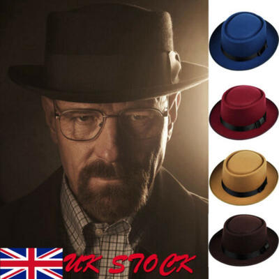 

Men Women Pork Pie Hat Sailor Boater Cap Fedora Trilby Sunhat Sunbonnet Panama