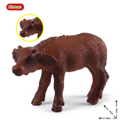 

Oenux Realistic Farmers Model Simulation Breeder Feed Shepherd Figurines Dog Animal Figurine Miniature Cute Toys For Children