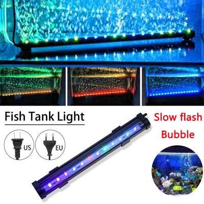 

Aquarium Underwater Multicolor LED Light Air Bubble for Fish Tankno Oxygen Pump