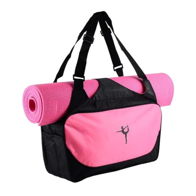 

New 48x24x16cm High-capacity Sports Fitness Bags Yoga Mat Backpack Canvas Waterproof Yoga Bag Outdoor Handbag