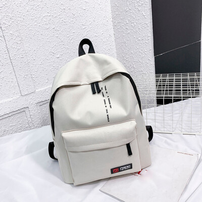 

Tailored Canvas Backpack Men And Women Large Capacity Oxford Cloth Out Of Leisure Bag