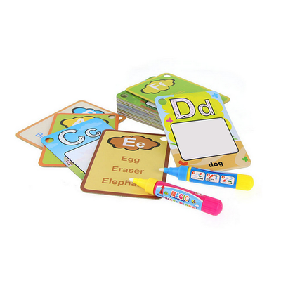 

YIWULA26 Letters Children Water Painting Board Painted The Coloured Drawing Pattern