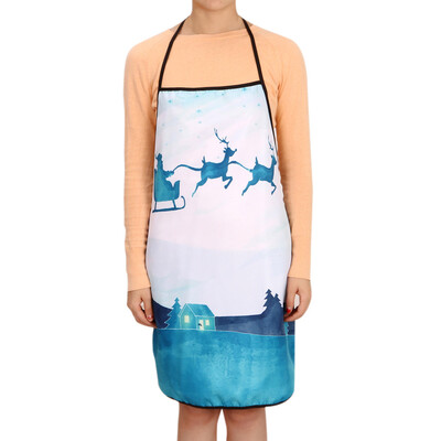 

Toponeto Christmas Decoration Waterproof Apron Christmas Dinner Party Apron